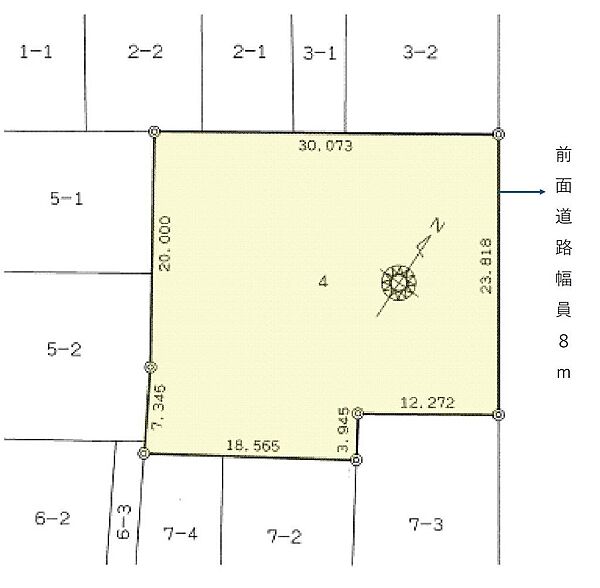 区画図：301000112593
