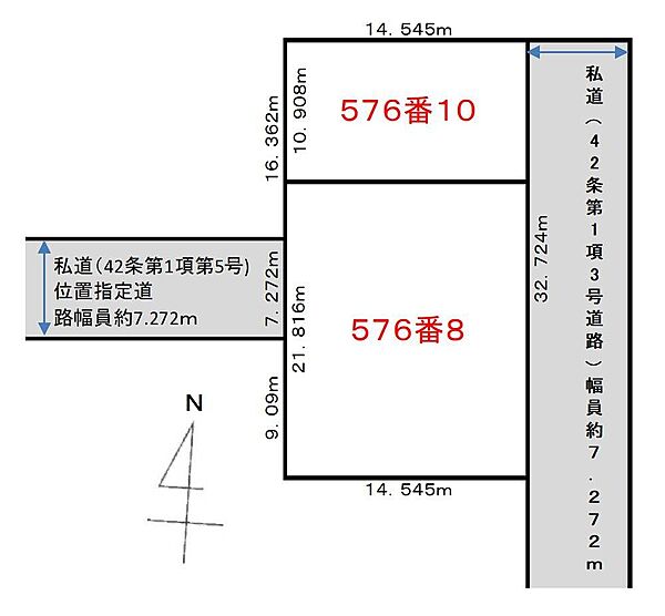 区画図：301000107715