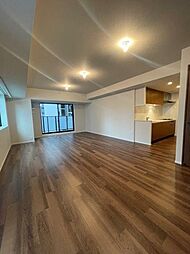 ジオタワー新町 4階2LDKのリビング/ダイニング