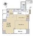 グランサンクタス淀屋橋12階28.0万円