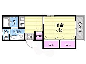 セレーノクレハ  ｜ 兵庫県西宮市津門呉羽町（賃貸マンション1K・2階・25.00㎡） その2