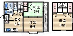 アイビー夙川 2SDKの間取図画像
