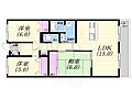 サンテ東甲子園3階12.8万円