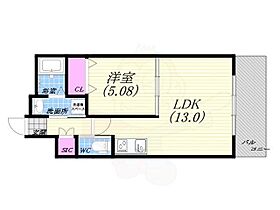 プレジオ西宮今津  ｜ 兵庫県西宮市今津水波町（賃貸マンション1LDK・3階・40.72㎡） その2