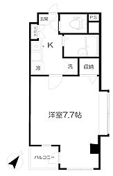 COA 1Kの間取図画像