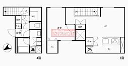 東京メトロ有楽町線 江戸川橋駅 徒歩3分の賃貸マンション 4階1LDKの間取り