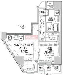 東京メトロ南北線 本駒込駅 徒歩5分の賃貸マンション 9階1LDKの間取り