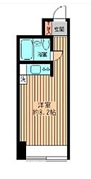 ビューテラス向丘 9階ワンルームの間取り