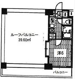 ステージファースト小石川 1Kの間取図画像