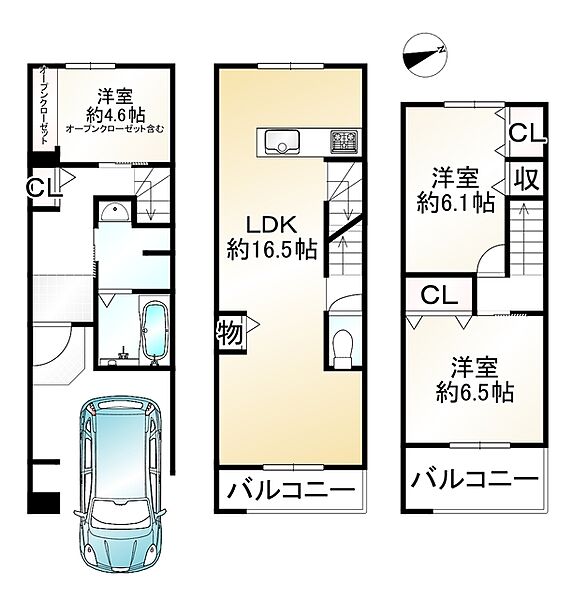 間取り：326000274256