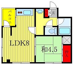 東京都板橋区大谷口2丁目（賃貸アパート1LDK・2階・28.87㎡） その2