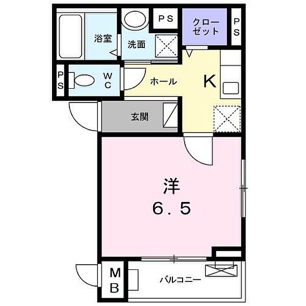 東京都北区中十条4丁目(賃貸アパート1K・3階・25.45㎡)の写真 その2