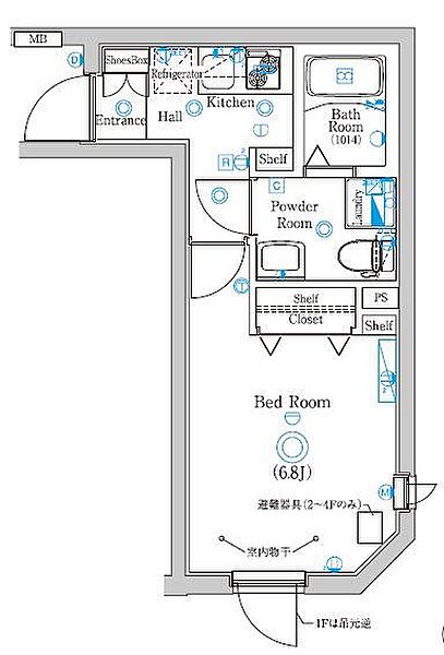 同じ建物の物件間取り写真 - ID:213100884340