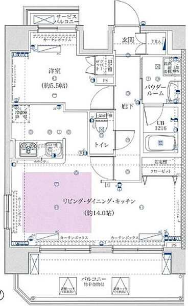 同じ建物の物件間取り写真 - ID:213101685963