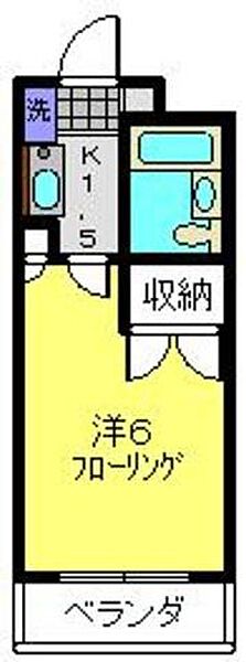 第2野本ビル 105｜神奈川県横浜市戸塚区吉田町(賃貸マンション1K・1階・17.35㎡)の写真 その2