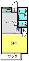 間取図画像 1K