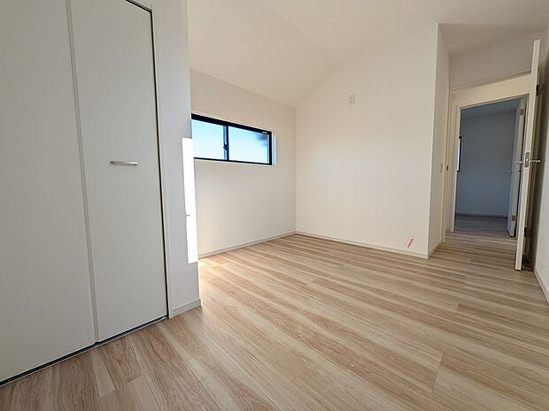 全居室収納につき、室内をスッキリお使いいただけます