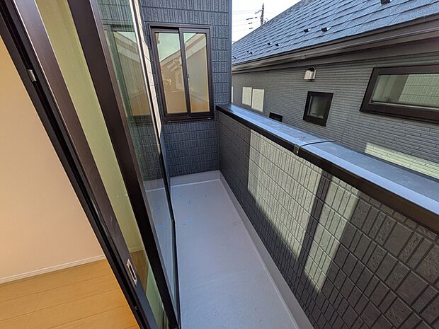 南側バルコニー