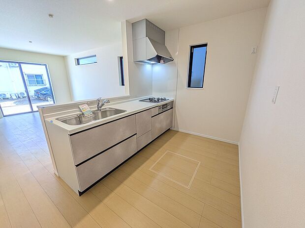 解放感のあるキッチン