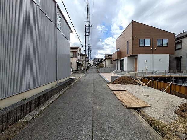 前面道路の様子