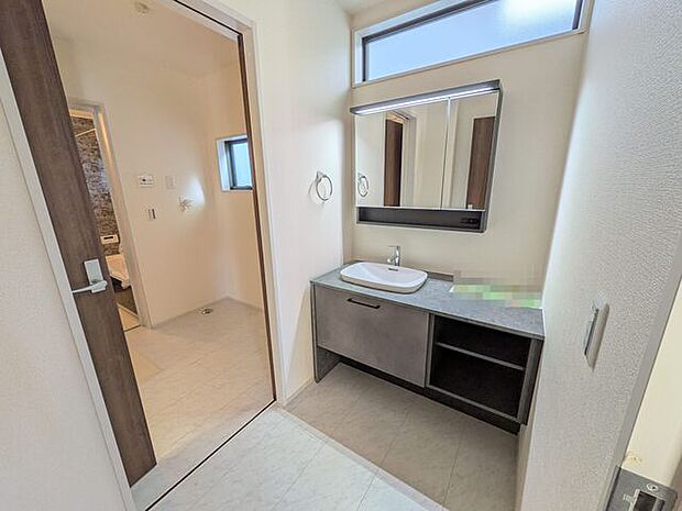 独立タイプの洗面室