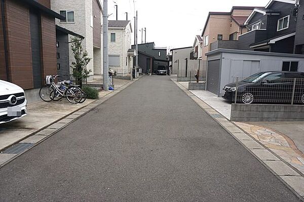 前面道路の様子