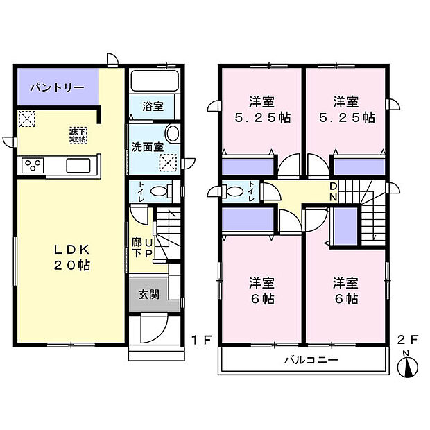 家族の中心となる空間のリビングは約20帖の解放感