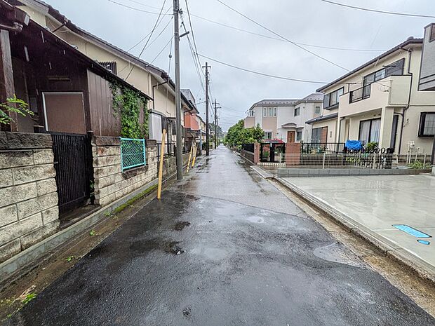 公道・南側 幅約4.5ｍに接道しています