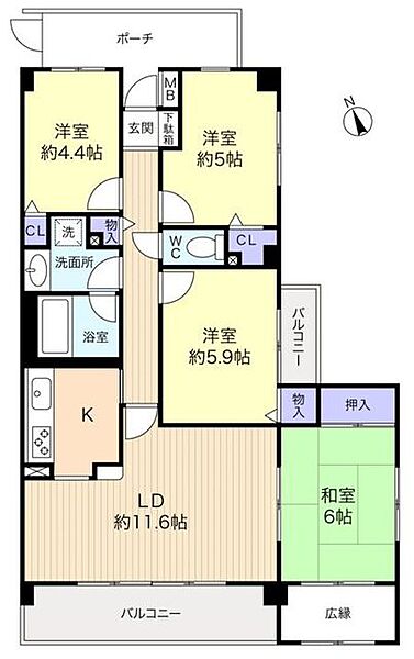 間取り：312001237582