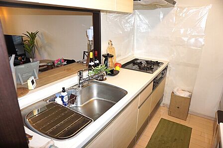 キッチン家族の顔が見える対面式。笑顔とコミュニケーションが増える空間です ?