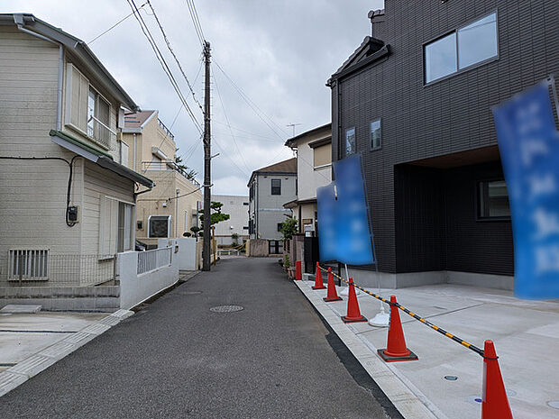 前面道路の様子