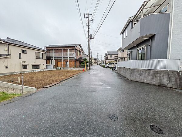 日照を確保しやすい南側道路接道　
