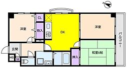 エレガント北町 2階