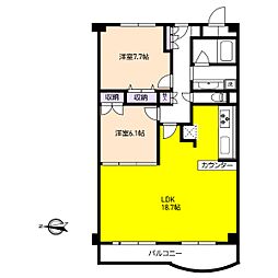 芦屋パインリッチ 3階