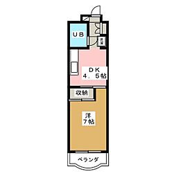 間取図画像 1K