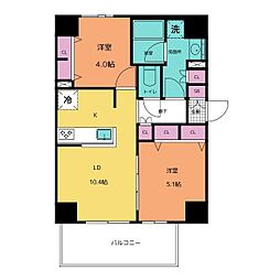 S-RESIDENCE板橋大山brim 7階1SLDKの間取り