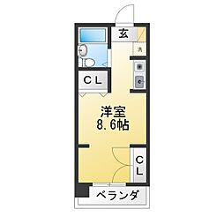 フォーサイト大塚 ワンルームの間取図画像