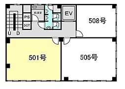 東洋ビル新館の間取図画像
