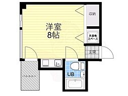 パルティマルトヨ ワンルームの間取図画像