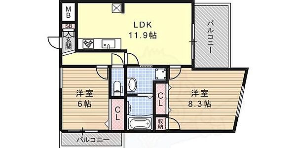 同じ建物の物件間取り写真 - ID:228049103816