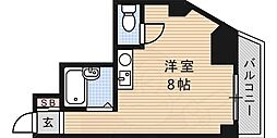 ドミール寺尾 ワンルームの間取図画像