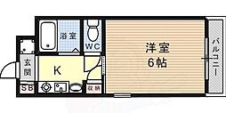 ソルジェンテ王子公園 1Kの間取図画像