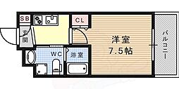 Walk1Minutes王子公園 1Kの間取図画像