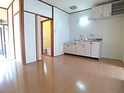 第2八木原コーポ 1階3DKのリビング/ダイニング