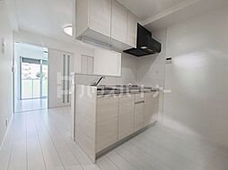 メグリオ新松戸 1階1DKのリビング/ダイニング