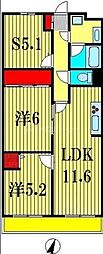 間取図画像 2SLDK