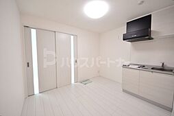 クロレ南流山VI 1階1DKのリビング/ダイニング