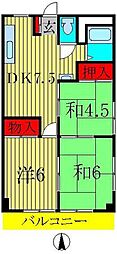 間取図画像 3DK