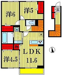 ル・グラン3 3LDKの間取図画像
