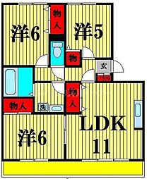 ボナール南流山 2階